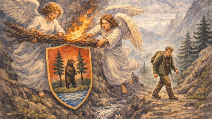 Povesť o erbe Oravskej župy