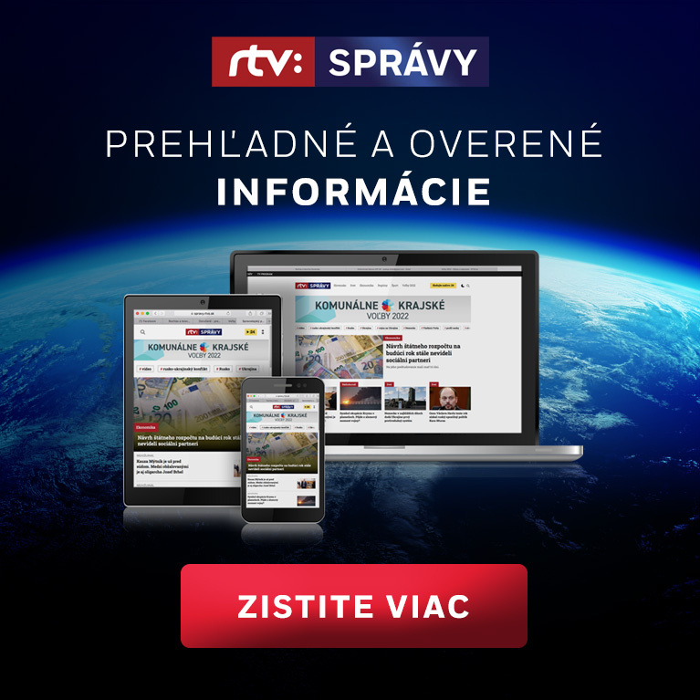 Spravodajský web RTVS na mobile