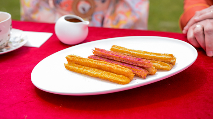 Obrázok receptu - Farebné churros