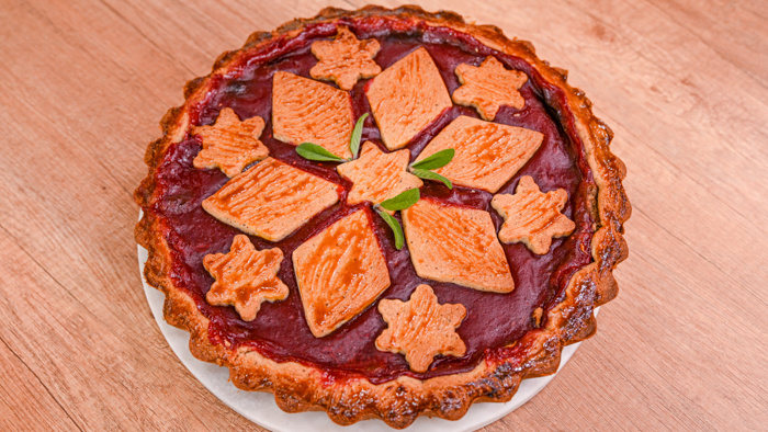 Obrázok receptu - Zimná Linzen Torte