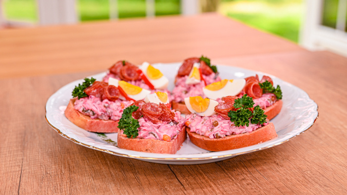 Obrázok receptu - Babkine chlebíčky 