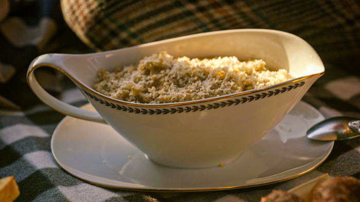 Orechová nátierka s chrenom