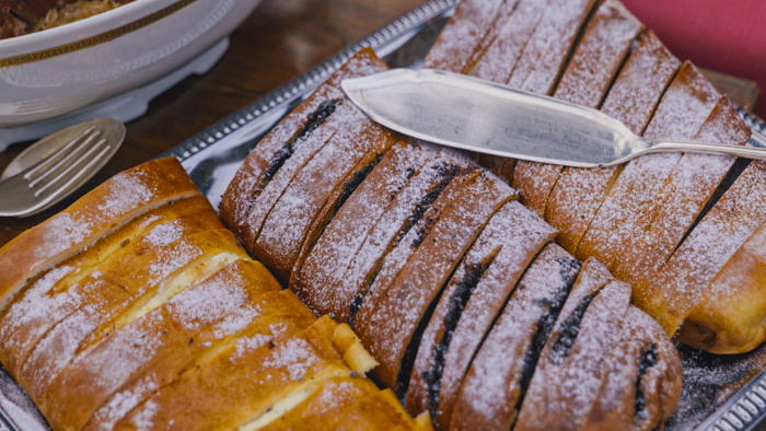 Obrázok receptu - Koláč z kysnutého cesta