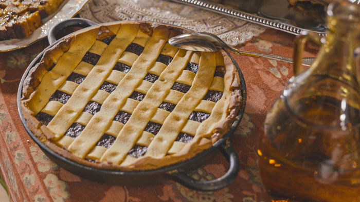 Obrázok receptu - Torta z čiernych ríbezlí