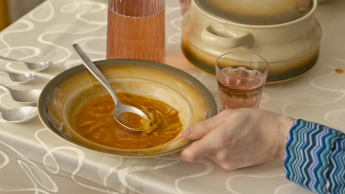 Obrázok receptu - Paradajková polievka s kapustou