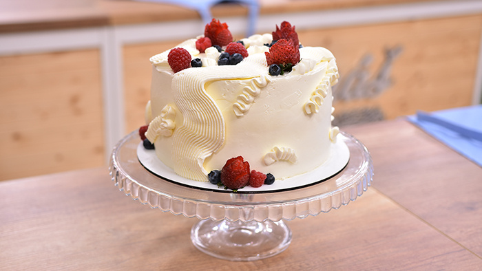 Obrázok receptu - Jahodovo-vanilková torta