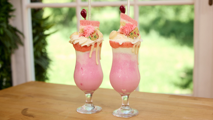 Obrázok receptu - Freakshake v štýle jednorožca