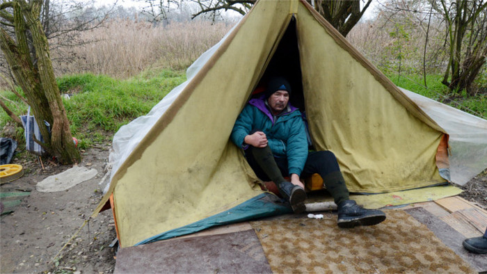 NGOs impfen Obdachlose in Bratislava 