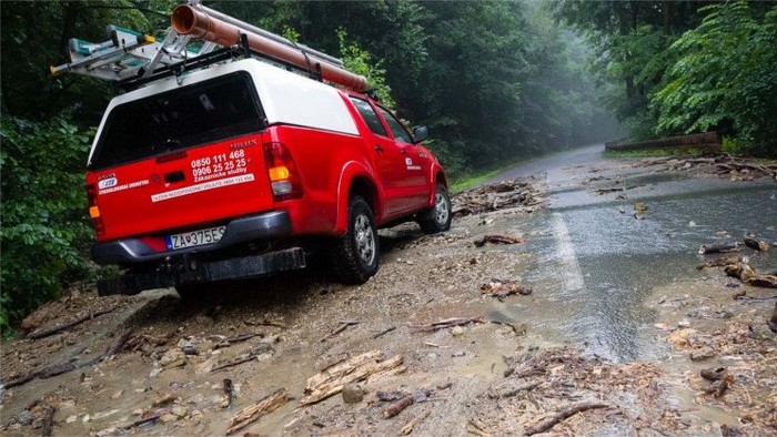 Northern Slovakia hit by torrential rain