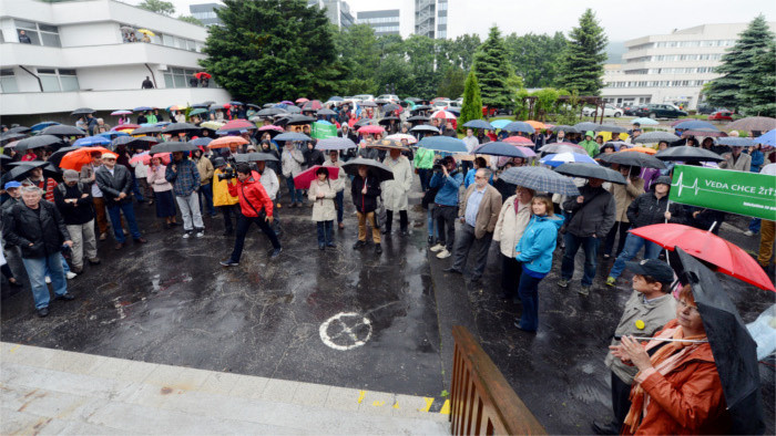 Science Academy staff protest for autonomy