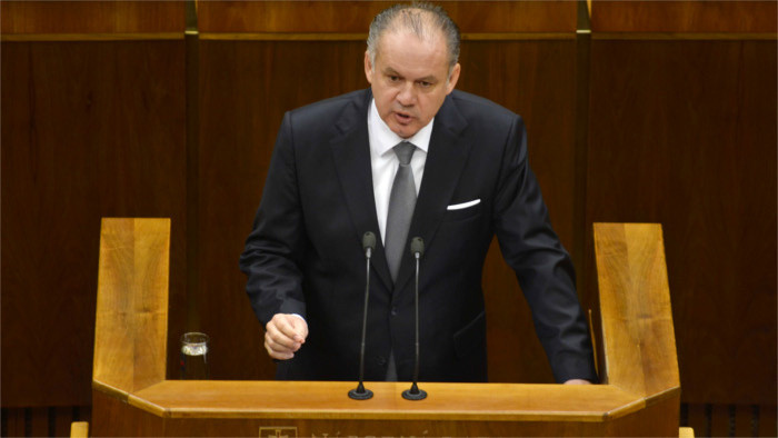 Andrej Kiska addressed the migration crisis in the Parliament