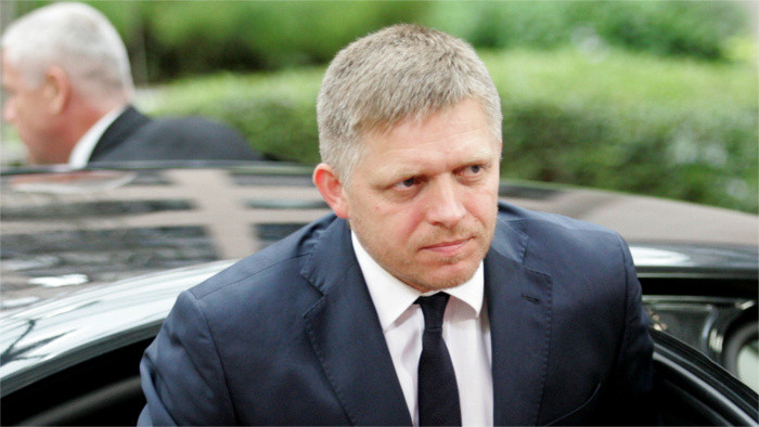 Fico auf Sondersitzung des EU-Rates in Brüssel