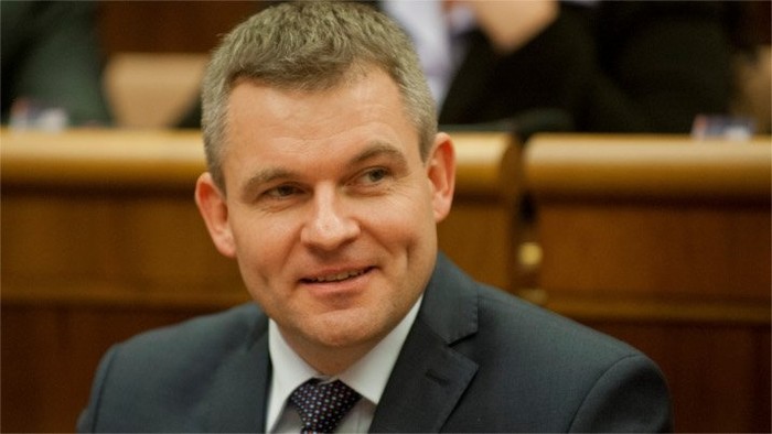 Peter Pellegrini élu nouveau président du Parlement slovaque