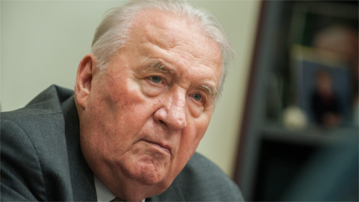 Former Slovak President in hospital
