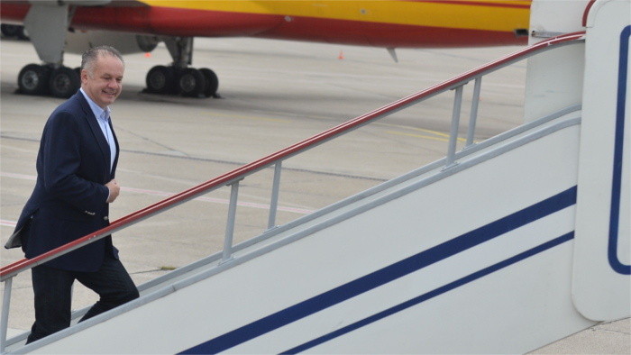 El jefe de Estado eslovaco viaja en visita oficial a Croacia