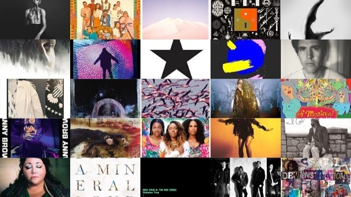 Najlepšie albumy roka 2016