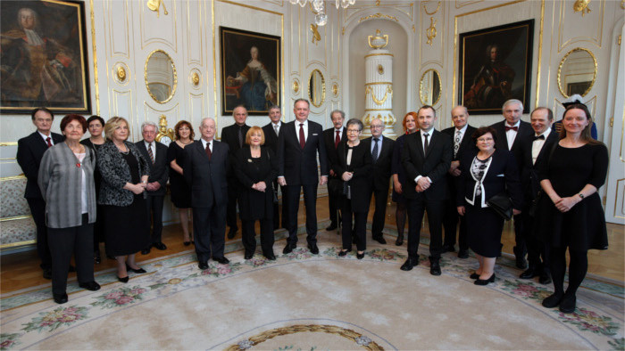 El jefe de Estado Andrej Kiska condecoró a 20 personalidades de la vida pública