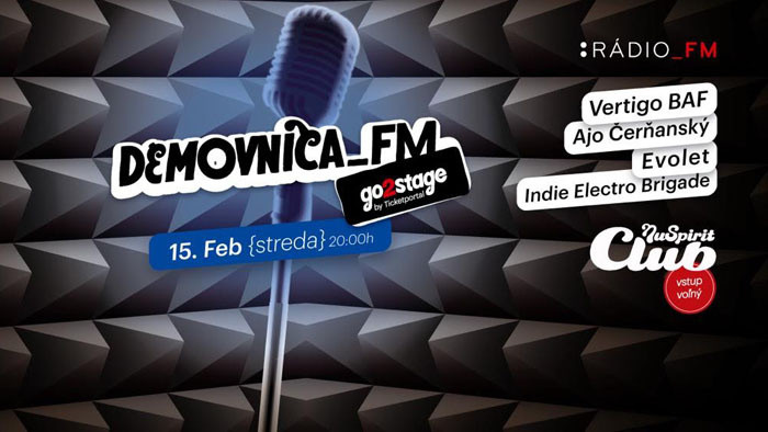Demovnicový koncert predstaví novinky z domácej scény už v stredu 15. februára