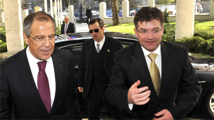 Le Chef de la diplomatie slovaque M.Lajčák à Moscou