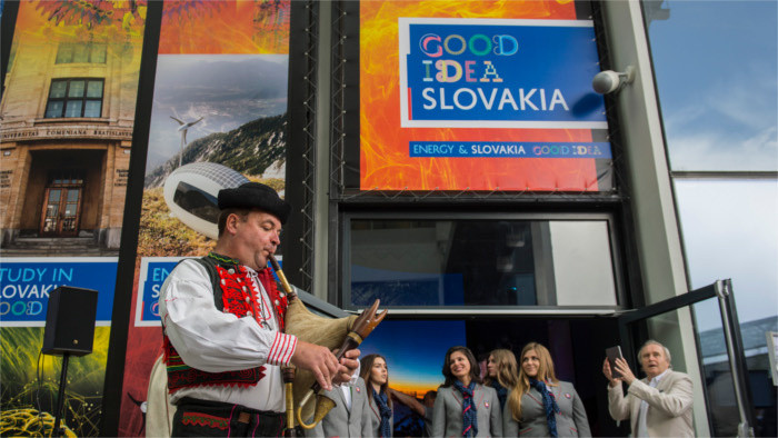 Hoy se celebra en la Expo 2017 de Astana, el Día de Eslovaquia