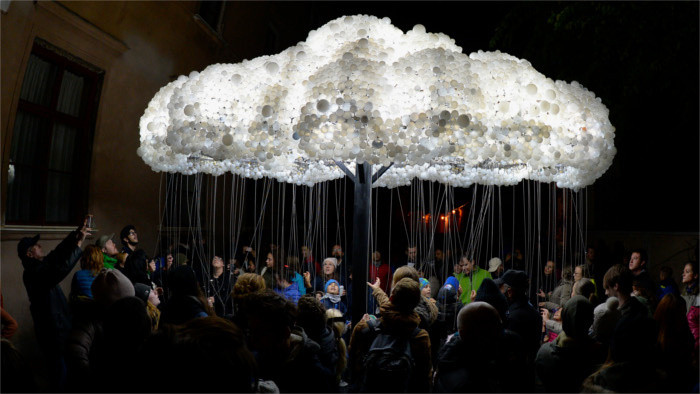 White night in Bratislava and Košice