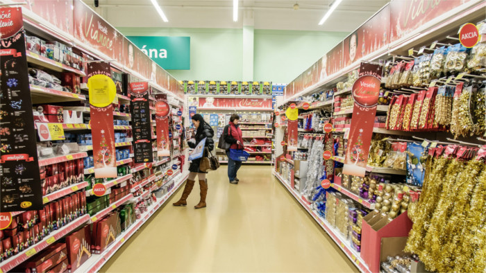 Slowakische Lebensmittel auf den russischen Markt