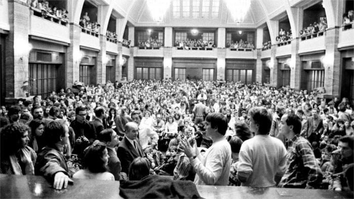 Commémoration des événements du 17 novembre 1989
