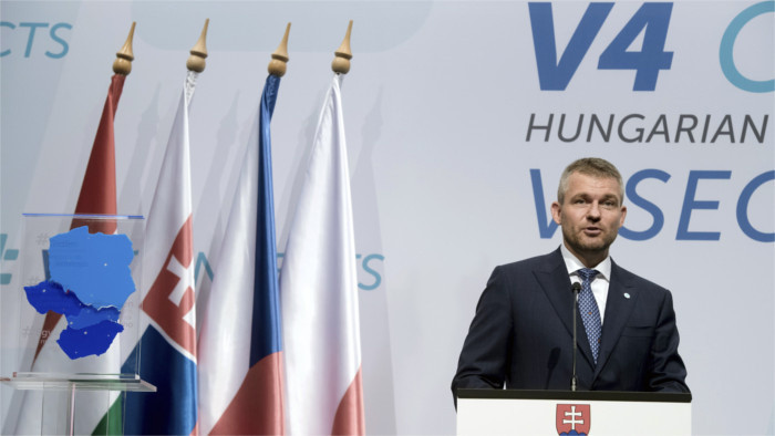 Fünfter Vorsitz der Slowakei in der Visegrád-Vier-Gruppe 