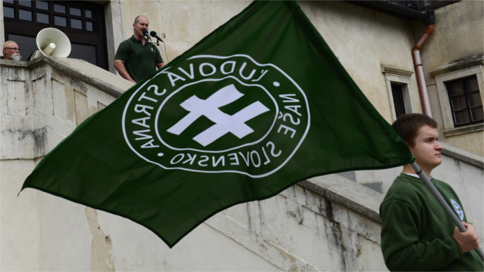 Far-right party comes second in polls
