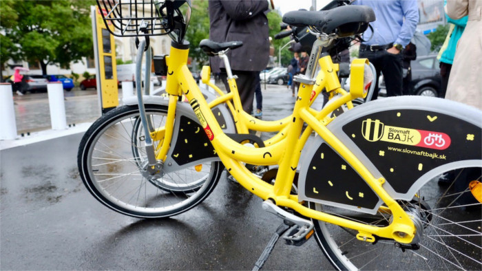 First days of bike sharing in Bratislava show demand