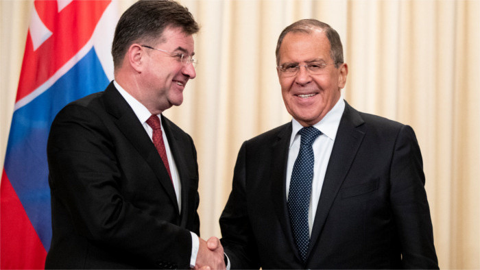 Šéf diplomacie v Moskve
