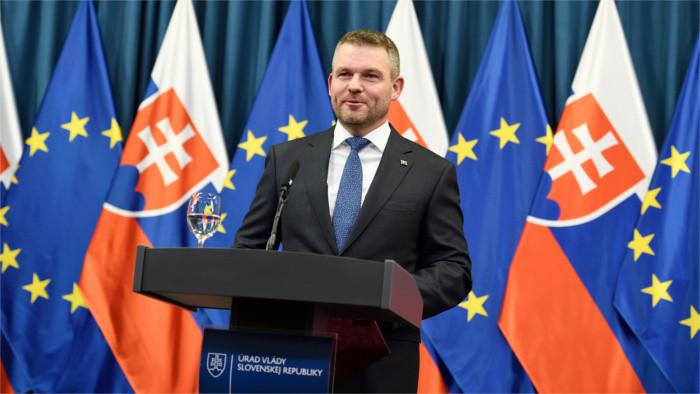 Premier Peter Pellegrini beim EU-Gipfel