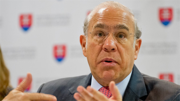 OECD-Generalsekretär Gurría auf Bratislava-Besuch