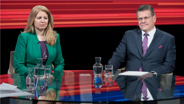 Boj o palác: Čaputová vs Šefčovič