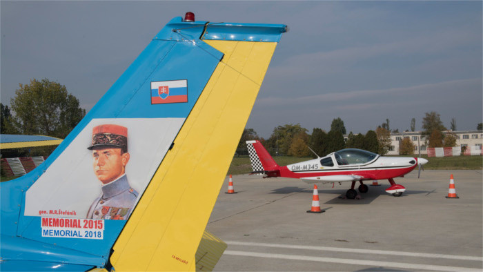 Slowakei gibt Flugkarte zu Ehren von Štefánik heraus