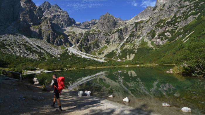 Ein Ausflug zum Zelené pleso