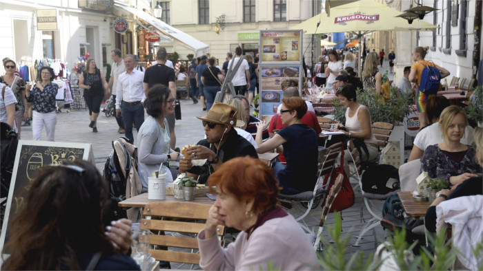 La temperatura media de Bratislava aumenta en casi 2 grados