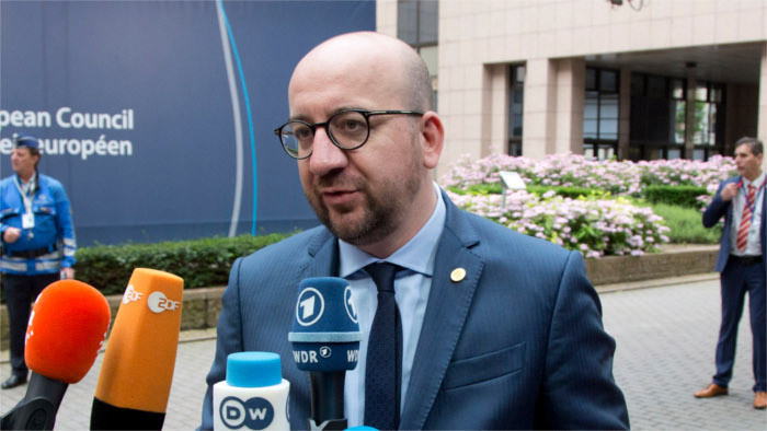 EU-Ratspräsident Michel in Bratislava