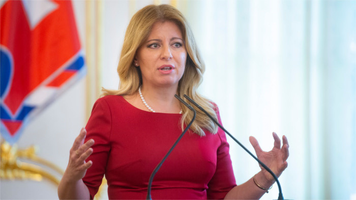 Eslovaquia debe estar preparada para la llegada de la segunda ola de la pandemia, declaró la presidenta