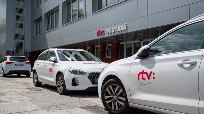 Prêt de matériel de diffusion pour une chaine ukrainienne par RTVS