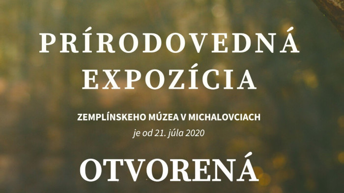 Znovuotvorenie prírodovednej expozície v Zemplínskom múzeu