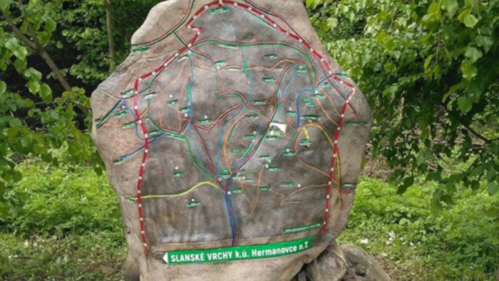Kamenná mapa Hermanovce