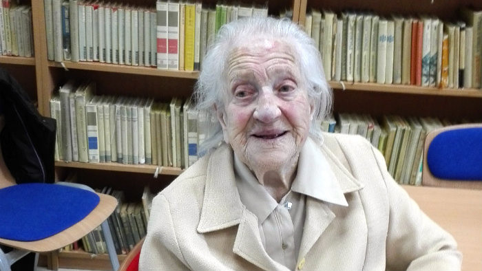 Najstaršia Handlovčanka Žofia Martišová sa dnes dožíva 102 rokov