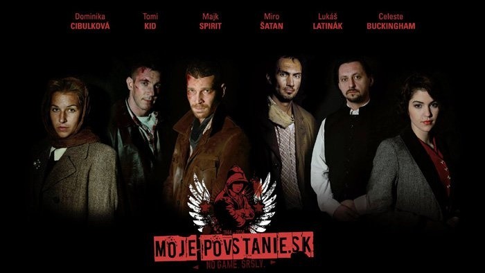 Multimediálny projekt MOJE POVSTANIE.SK