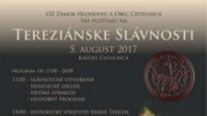 Tereziánske slávnosti v Chtelnici