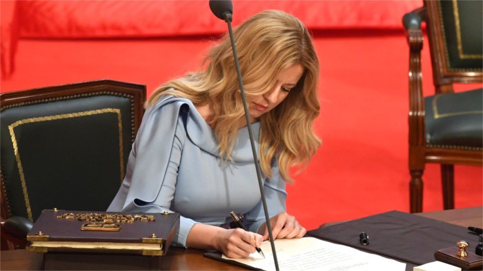 Čaputová se convierte en la primera presidenta de la República Eslovaca