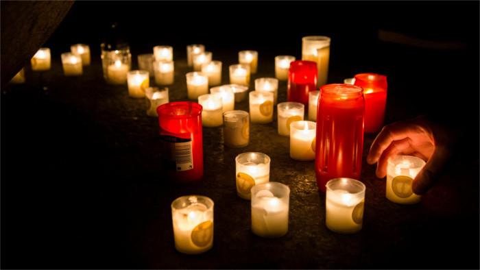 Erinnerungen an die Kerzenmanifestation