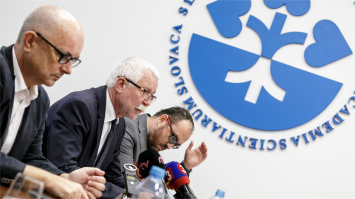 Streit um Slowakische Akademie der Wissenschaften