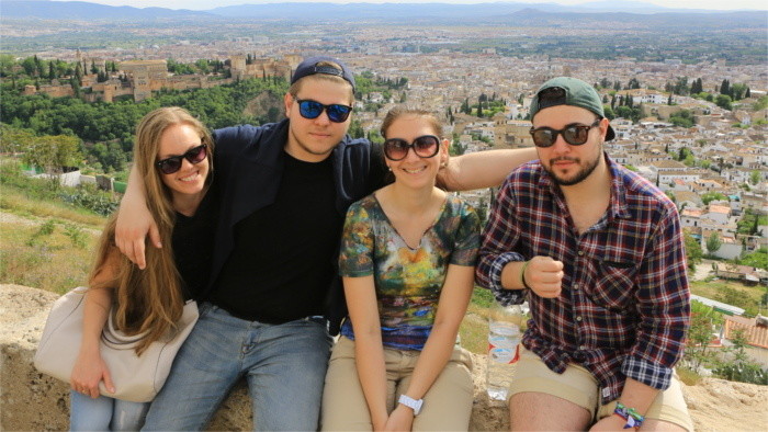 Granada, destino preferido por los estudiantes eslovacos