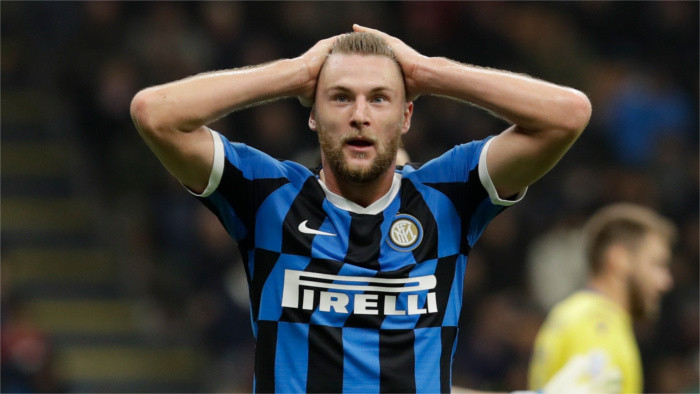 Bester Fußballspieler der Slowakei Milan Škriniar